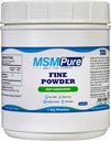 KALA HEALTH MSMPure dissolvere rapidamente i cristalli di polvere di MSM fine – MSM di massa degli Stati Uniti per la salute comune, l'apparenza della pelle e il supporto per capelli e unghie – 2.2 lb, zolfo organico