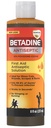 Betadine Antisettico Soluzione di pronto soccorso, Povidone-iodina 10%, Protezione delle infezioni, Uccidi Germs in tagli minori Grappe e ustioni, No Promessa di Sting, No Alcohol o Perossido di idrogeno, 8 FL OZ