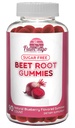 Gummie di radice di ossido nitrico senza zucchero - Chewables di radice di barbabietola per prestazioni atletiche, Booster di ossido nitrico, energia, flusso sanguigno e circulation - 90 Beets Root Gummy Chews.