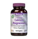 BlueBonnet Albion Chelated Calcium Magnesium Caplets, 120 Conte