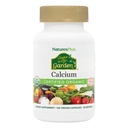 NaturesPlus Fonte di Life Garden Certificato Calcium Organico con AlgaeCal - 1000 mg, 120 capsule Vegan - Integratore di supporto per la salute di chicco vegetale - Vegetariano, senza glutine - 30 Serve
