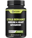 Citrus Bergamot con Olive Leaf, Hawthorn Berry & More - Formula combinata per la salute circolatoria, Funzione protettiva, Skin Health - 210 capsule - 105 giorni