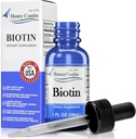 Gocce liquide biotina Made in USA - Grande per capelli, pelle, unghie 500% DV per porzione - 36 Serve per contenitore - Grande per uomini, donne, bambini - Vegan Vitamina B7 Liquido - Bulk Sizes Disponibile
