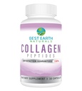Best Earth Naturals Hydrolyzed Collagen Tipo I & III - Collagen Peptides Supplemento per le donne e gli uomini per sostenere capelli, pelle, unghie e giunti 30 giorni di alimentazione (30 capsule)
