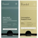 Perelel Conception Support Pack & Men's Multi Support Pack, Prenatal Multivitamin for Fertility Wellness & Daily Multivitamin for Men's Wellness, 60 Daily Pill Pack