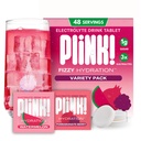 Plink! Compresse per l'idratazione quotidiana - 48ct Compresse elettrolitiche + Sodio, Potassio, Magnesio, Bassa Calore, Basso-Agar Keto Electrolytes Polvere Idratazione Packets Acqua Aromaing