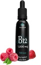 B12 1.000 mcg, 2oz 120 Serve, Raspberry Flavor, Methylcobalamin Sublingual Drops