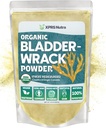 XPRS Nutra Organic Bladderwrack Powder (Fucus Vesiculosus) - Polvere organica della vescica Premium per la pelle di Glowing - Vegan Friendly Bladderwrack Herb Iodine Supplement (16 oncia)