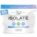Isolato di proteine del siero di erba-Fed di festa del muscolo, tutta la pasta naturale ha aumentato, polvere di proteine dell'isolato del siero di latte per gli uomini e le donne, pulito, non OGM & senza glutine, isolato proteine - non aromaed, 5lb
