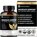 Pure Micronutrients Advanced Prostate Health Supplement - Saw Palmetto, Beta-Sitosterol, Sting Nettle Root, & Lycopene - Controllo della vescica e Integratori di supporto urinario per gli uomini