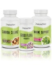 NaturalSlim Candida Cleanse Support Integratori Bundle - Kit Candisettico Anti Overgrowth, Gut & Colon Cleansing 242 Capsule Totale - 28 Giorni Cleansing Program Formulato da Frank Suarez (1 Confezione)