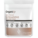 Polvere di peptidi di collagene di organixx con vitamina C, tipi I, II, III, V, X Collagene idrolizzato, capelli, chiodo, pelle, Bone & Joint Health, supporto di invecchiamento, pulito Sorgente, senza glutine, 15 Serve