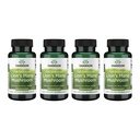 Swanson Full Spectrum Lion's Mane Mushroom - Integratore di salute del cervello per il supporto Memoria, Focus & Clarity* - Maggio Anche aiutare Immune, Cuore e Salute Digestiva - Gluten-Free & Non-GMO - 60 capsule (4 Pack)