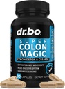 Detox del detergente del colon per il flusso di peso - Pillole di pulizia del colon di 15 giorni &amp; Probiotici - Lassativo naturale veloce, Rilievo di costipazione, Integratori del movimento dell'asciugamano per il supporto di perdita di stomaco intestinale