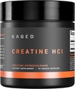 Kaged Creatine HCl Capsule | Unflavored | Muscle Building & Recovery | Patented Creatine Hydrochloride Formula | Vegan, Gluten Free, Easily Digestible | Integratori per Uomini e Donne | 75 Serve