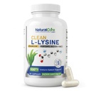 Labs naturali Clean L-Lysine 600mg, 120 capsule | Vegan, Non OGM, & Gluten Free