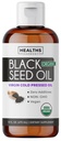 USDA Organic Black Seed Oil Liquid (16 fl oz) Premium Pressed Nigella Sativa Produrre Pure Black Cumin Seed Oil - Antiossidante Supplemento - Vegan, Gluten-Free, & Non-GMO (Nessun pillole o capsule)