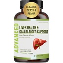 Formula di salute del fegato e Gallbladder Supporto-Liver Cleanse Detox & riparazione per sostenere il fegato di nuovo con l'estratto di carciofo, cardo del latte, foglia di dadelion. Integratori per il supporto del fegato.