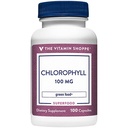 The Vitamin Shoppe Chlorophyll 100mg - Integratore alimentare naturale, Superfood verde che supporta il sistema immunitario e la produzione di energia, 'Deodorante naturale' (100 capsule)