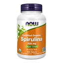 NOW Integratori alimentari, Spirulina Organica 500 mg con Vitamine, Minerali e GLA (acido Gamma-Linolenico), 200 compresse