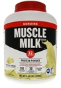 Polvere proteica genuina del latte del muscolo, Crème di banana, proteina 32g, 4.94 Pound, 32 Serve
