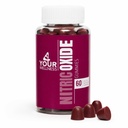 Nitric Oxide Gummies, Boosting Nitric Oxide Production and Blood Pressure, Realizzato con estratto di radice di barbabietola è senza glutine, non OGM e Kosher (60 conteggio (pacchetto di 1), bacche miste)