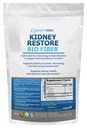 Bio Fiber, Detox e riparazione per la pulizia del rene - Restorative Kidney Support & Kidney Supplement to Remove Waste, Kidney Health Supplement - Add to Tea for Kidney Health - 2.5 LBS