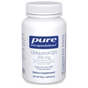 Pure Encapsulations Ubiquinol-QH - 200 mg Ubiquinol - Forma attiva di Coenzyme Q10 - Supporto per il metabolismo energetico e della salute del cuore* - Supplemento antiossidante - 60 capsule Softgel