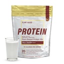 Elementi essenziali Pea Protein Powder - Molto Vanilla | Miscela vegana a basso contenuto di carboidrati - Keto-Friendly e senza glutine | 20 Serve, 18oz