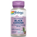 SOLARAY Black Cohosh Root Extract 80 mg | One Daily Womens Health & Menopause Support Supplemento | Non-GMO, Vegan & Lab verificato | 30 VegCaps