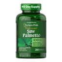 Puritan's Pride Flow GuardTM Saw Palmetto Extract 450mg, Natural Whole Herb Traditional Herbal Dietary Supplement per Mens Prostate and Urinary Health Support, 200 Rapid Release Capsule
