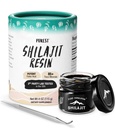 Pure Himalayan Shilajit, alta potenza nutrizionale, grado A Shilajit Resina con 85+ minerali Trace derivati dalle piante e acido Fulvic, energia e suport immunitario per uomini e donne, laboratorio americano di terze parti testato (115g)