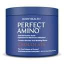 BodyHealth PerfectAmino Powder - BCAA e EAA Polvere per pre e post allenamento - Aminoacido Energy Drink per gli uomini e le donne per sostenere muscolare magra e recupero - Cioccolato - 30 Serve