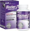 BioGenetic Labs Carb Blocker X7 - White Kidney Bean Cheat Pill - Keto-Friendly - Carb Blocker Pills per le donne e gli uomini - Appetite Suppressant per mantenere il vostro peso corporeo ideale (90 capsule)