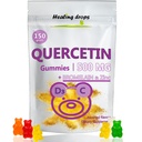 Quercetina con Bromelain Gummies - Vitamina C + Zinco + Vitamina D3 - Quercetin 500mg Gummies per bambini e adulti (1)