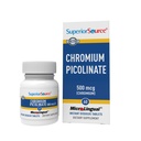 Picolinato Cromo Sorgente Superiore - Formula Supplemento Supporta Metabolismo Zucchero sano - 500 mcg, 50 compresse Dissolve istantaneo