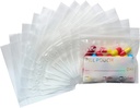 Serfeymi Pill Bags for Travel Pill Pouch Organizer Pack di 120 BPA Free 3 x 2,75 pollici Reusable Pill Pouches for Medicine with Write on Label & Zipper Seal impermeabili AM PM Pill Baggies for Supplements