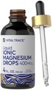 Carlyle Ionic Magnesium Liquid Complex | 400mg | 4 fl oz | Gocce vegetariane | Non OGM & Gluten Integratore gratuito | by Vital Trace
