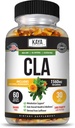 Kaya Naturals CLA Capsules – Acido Linoleico Coniugato – Non OGM & Gluten-Free (60 Conte (Pacchetto di 1))