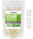 XPRS Nutra Size 4 Capsule Vuoti - 500 Contatore Piccole Empty Vegan Capsule - DIY Verdura Capsule Riempimento - Fillable Do-It-Yourself Veggie Pill Caps for Supplements
