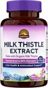 Vitalitown Organic Milk Thistle Antiossidant Support, Detox & Cleansing, 120 Vegan Caps