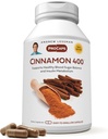 ANDREW LESSMAN Cinnamon 400mg - 240 capsule - Alta potenza, Estratto standardizzato. Niente additivi. Piccolo facile da ingoiare capsule