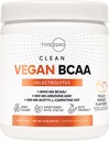 Polvere di BCAA vegana ultra pulita + elettroliti (Peach Mango | 6G) 2:1:1:1 senza zucchero / senza sucralosio BCAAs Aminoacidi Supplemento per le donne/Men - Best BCAA Vegan Aminoacidi dopo il recupero post allenamento Bevanda