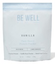 Be Well by Kelly Vanilla polvere proteica basata sulle piante, Vegan 20G Protein 8G Fiber 0 Carbo netto (3 Ingredienti, 20 Serve) 9 Aminoacidi+3 BCAAs No Soy, No Dairy, Stevia-Free, No Sugar Aggiunto 1.68lb 760g