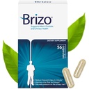 Brizo Prostate salute integratori per gli uomini - Capsule a base di erbe per la salute urinaria degli uomini - Ridurre l'urinazione frequente - 1 mese di fornitura