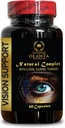 Vision Support Natural Formula - Advanced Vision Formula con Lutein - Vision Support con Beta-Carotene & Zinc - Supporto Immune - 1 Bottiglia 60 Capsule