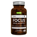 Igennus Focus - Nootropic con 200 mg di caffeina naturale, vitamine B etilate, L-teanina, Taurina, L-tirosina, Energia pulita, Booster del cervello e prestazioni cognitive, Non Jittery, 60 capsule