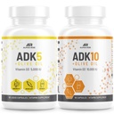 ADK 5 supplemento di vitamina + ADK 10 supplemento di vitamina