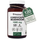 Capsule per funghi - 60 giorni di alimentazione 1000 MG - Performance atletica, Endurance & Immunity Adaptogen Supplement - Antiossidante per il supporto antiinvecchiamento