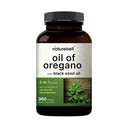 NatureBell Olio di origano con olio di semi neri, 360 Softgels | 360-day Fornire oli essenziali per la salute immunitaria | Contiene Carvacrol e Thymoquinone ad alta concentrazione – Non-OGM